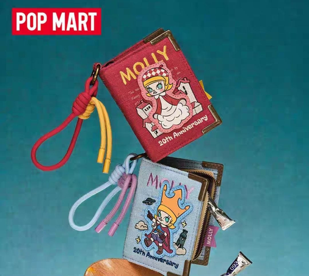 حقيبة ألبوم صغيرة POP MART Molly عشوائية أصلي 100%