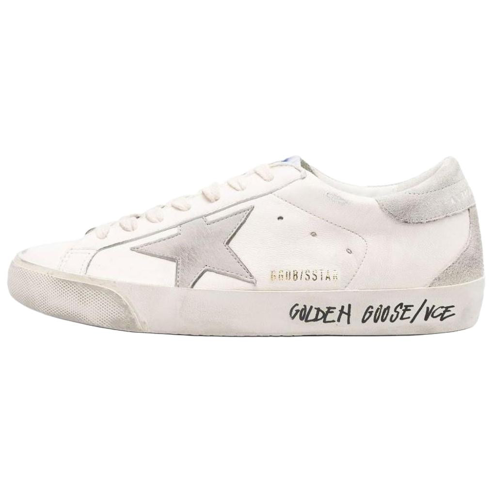 حذاء Golden Goose Super-Star أبيض أنيق سنيكرز نسائي