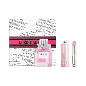 Dior Addict Lip Glow & Miss Dior Fragrance Set Limited Edition Eau de Toilette.