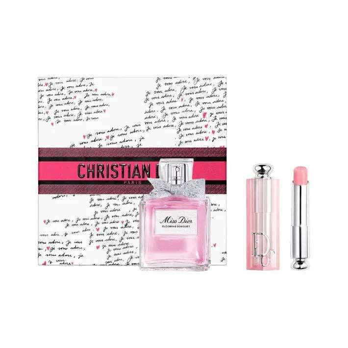 Dior Addict Lip Glow & Miss Dior Fragrance Set Limited Edition Eau de Toilette.