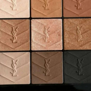 YSL Eyeshadow Palette | Eye Shadows إصدار الكوتور الحصري بـ 9 ألوان احترافية 🖤✨.