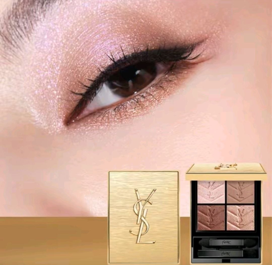 YSL Saint Laurent Limited Edition Countdown Gift Set: Mini Gold Bar Lipstick, Eau de Parfum, and Perfume Makeup Set - Easy-to-Apply, Naturally Color-Rich Cosmetics