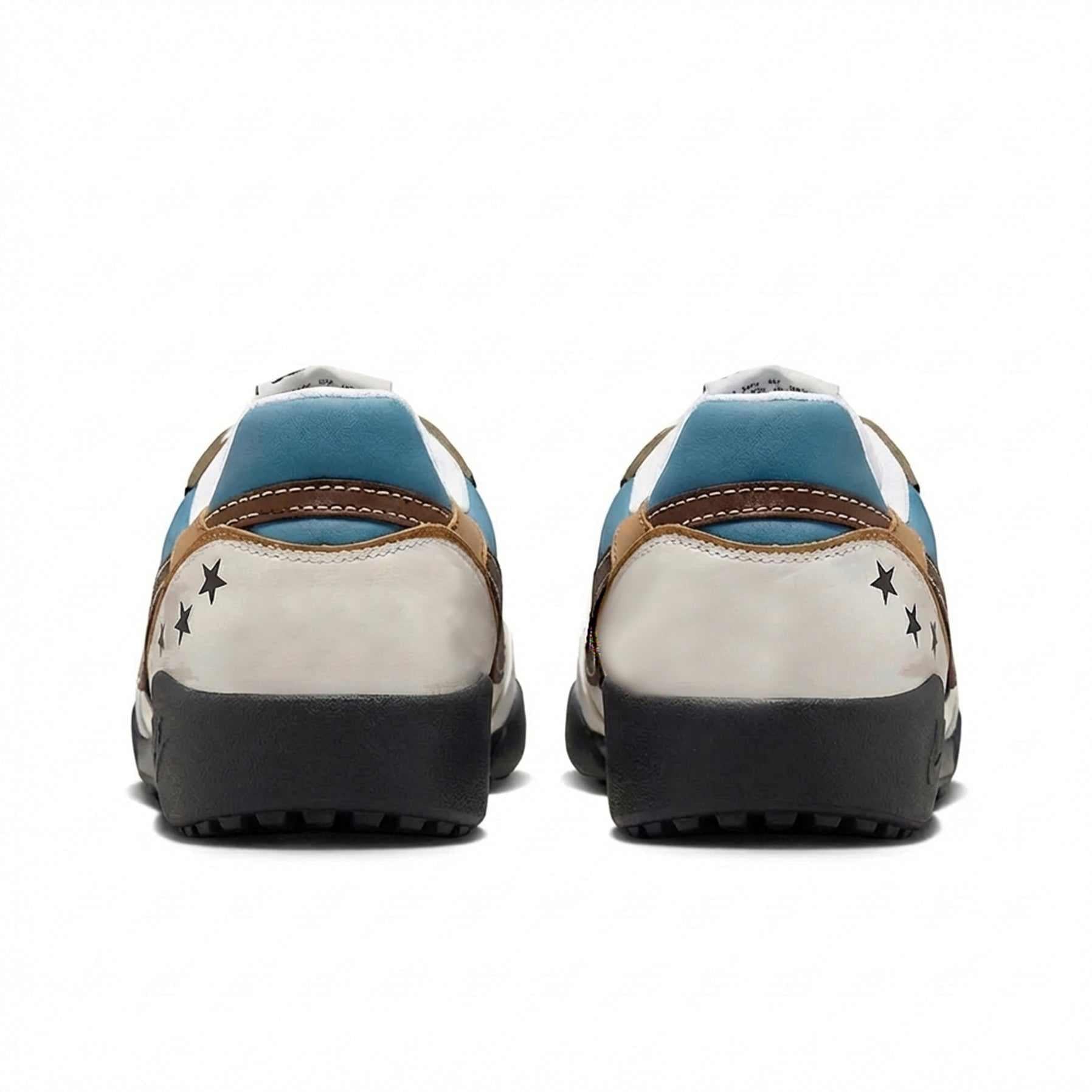 حذاء Nike بتصميم Chill! ونجوم عصرية متعدد الألوان.