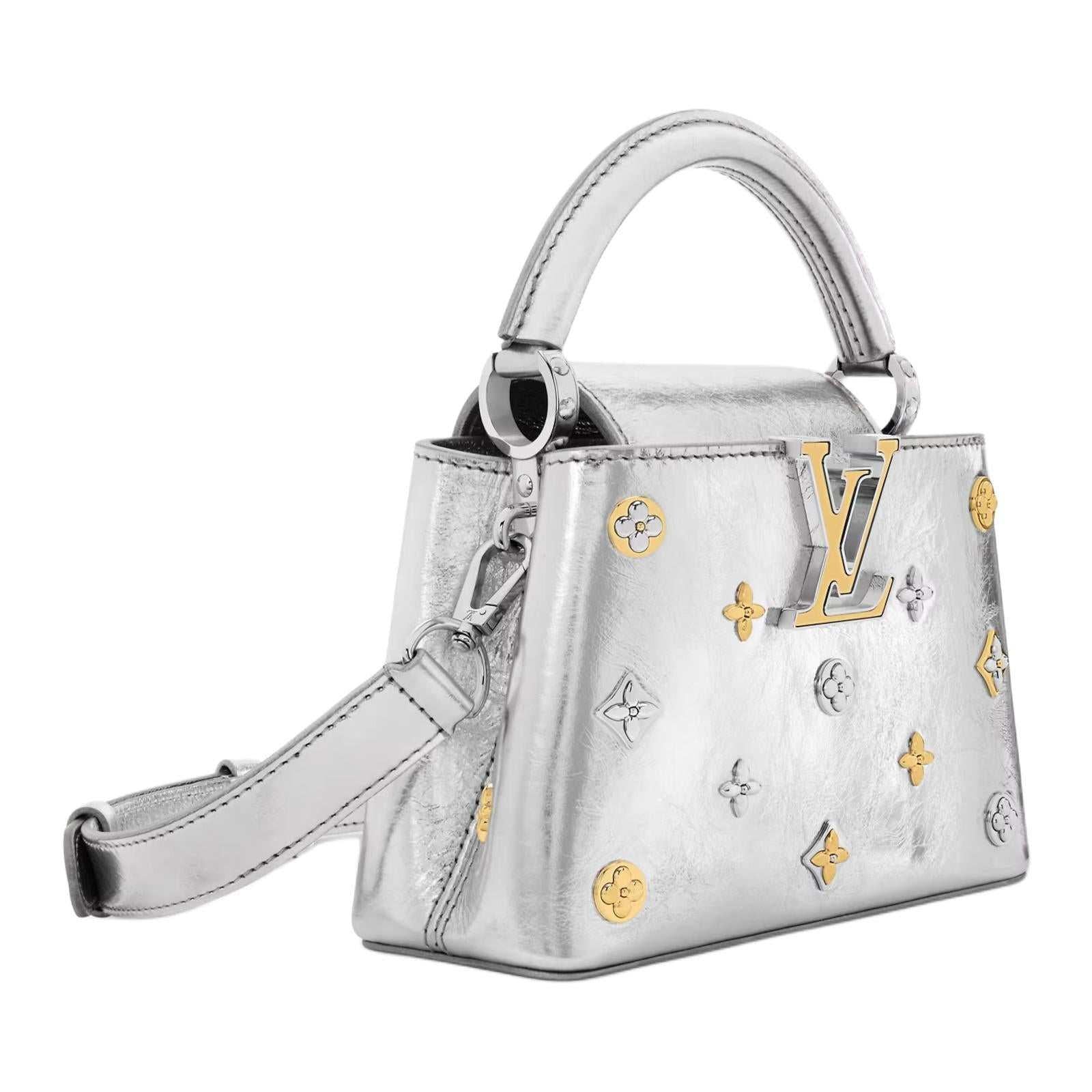 LOUIS VUITTON Silver Bag.