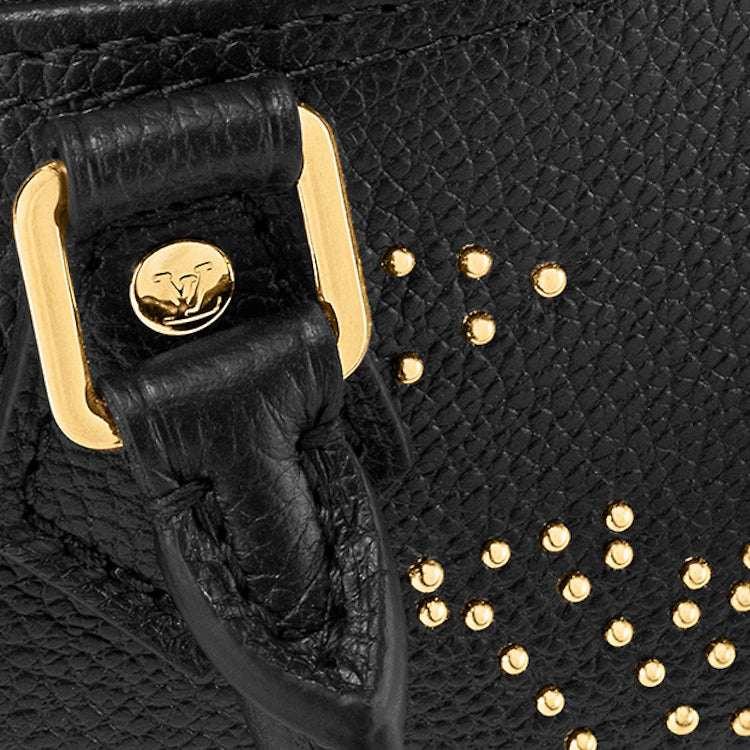 LOUIS VUITTON Nano Speedy  Black.