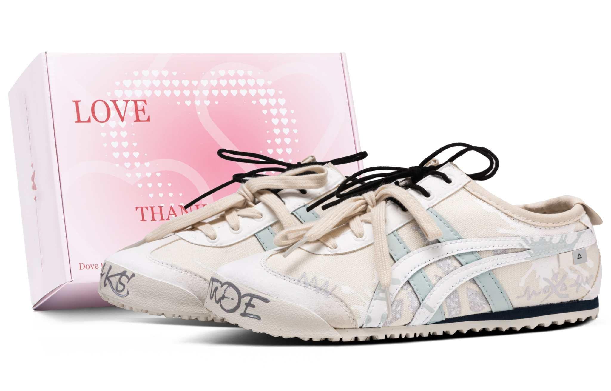 Onitsuka Tiger Mexico 66 limited edition | إصدار فني مرسوم يدويًا-محدود.