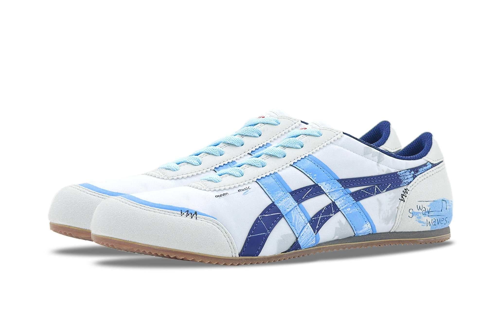 onitsuka tiger mexico 66 White Blue.