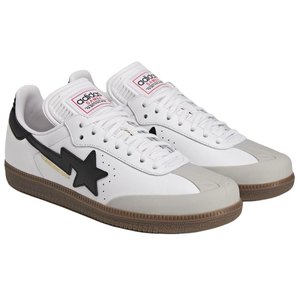 adidas SAMBA BAPE white and black.