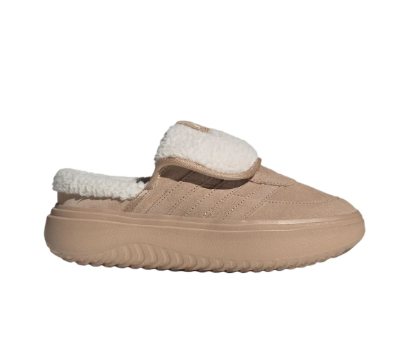 حذاء نسائي adidas GRAND COURT MULE كاجوال بني فاتح مريح وأنيق