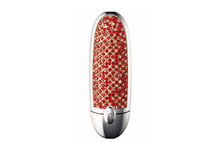 Guerlain 2020 Christmas Mixed Diamond Red Diamond Limited Edition Gemstone Lipstick Shell Portable