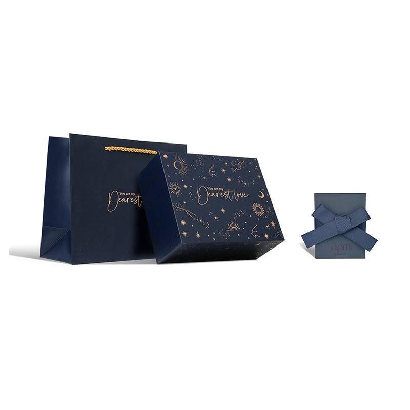 apm monaco VALENTINE احصل على خاتم زركونيا وردي ذهب هدية رومانسية فاخرة.