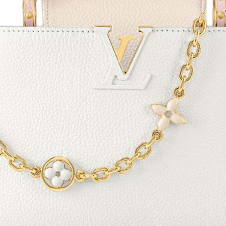 LOUIS VUITTON Capucines BB Pink.