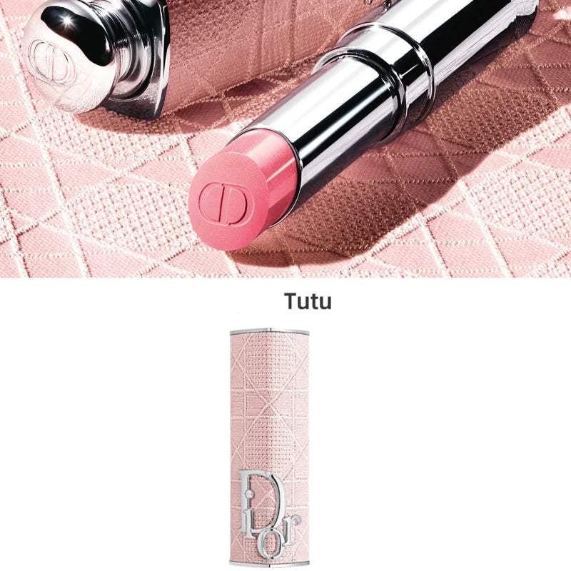 غطاء أحمر شفاه Dior Addict Case بتصاميم Pinkmania و Tutu.