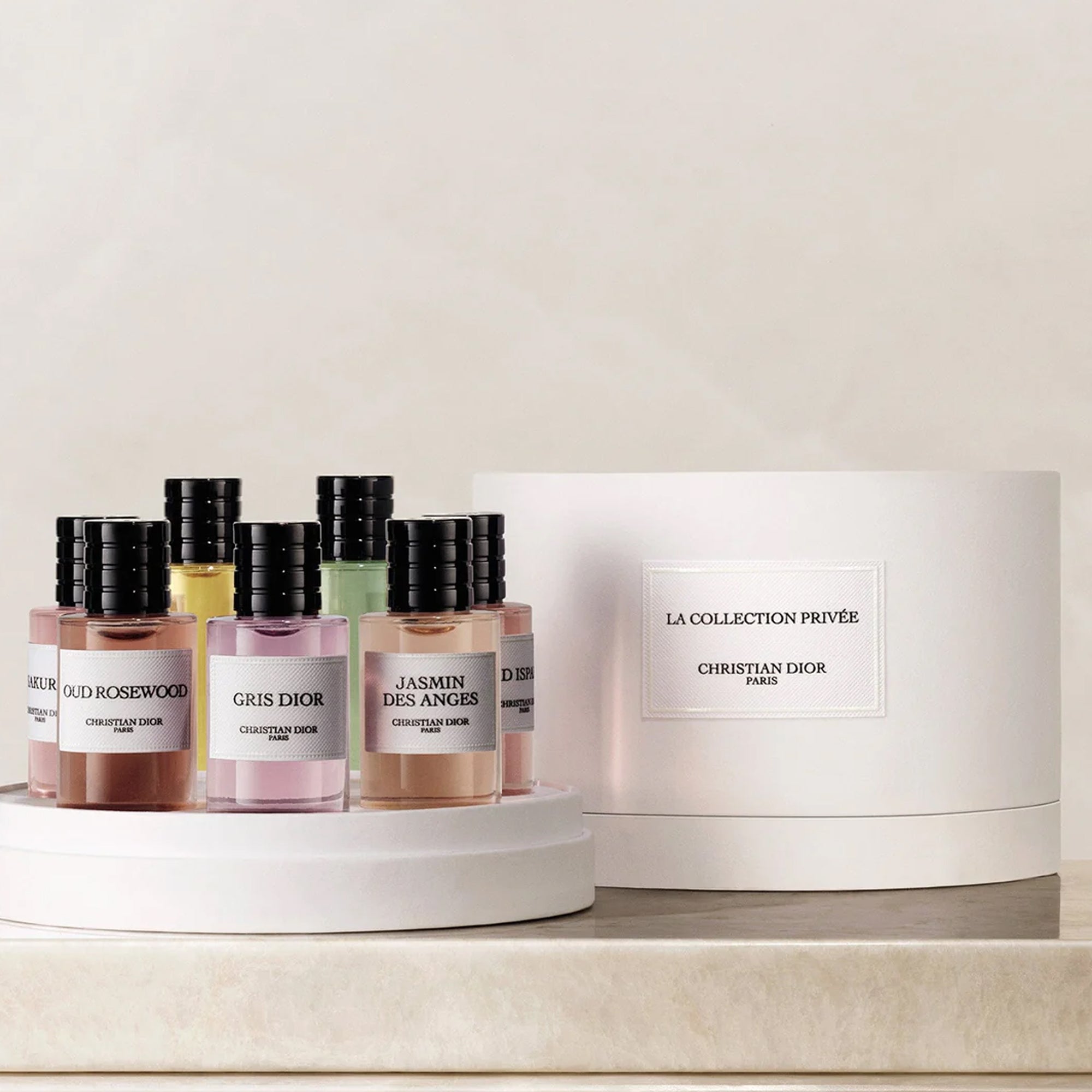 DIOR Collection Sample Perfume Set Floral and Woody Notes Eau Perfume EDP Eight-Piece Set