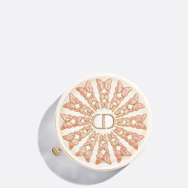 DIOR Butterfly Mesh Makeup Bag Limited Edition Convenient for Storage