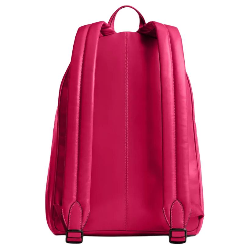 COACH Hall 29 Zipper Adjustable Shoulder Strap, Paperweight Leather, Backpack, Large Size, Men's, Dragon Fruit Color