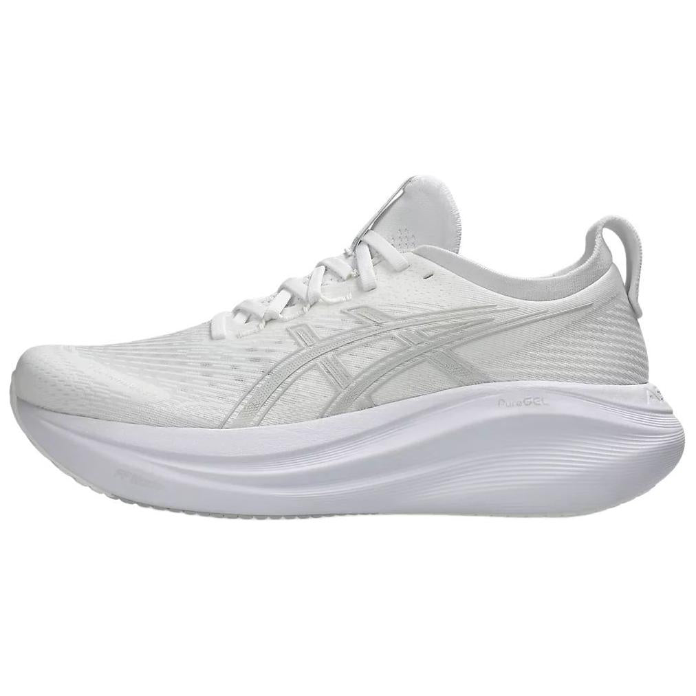 حذاء جري ASICS Novablast 4 بتقنية PureGEL باللون الأبيض