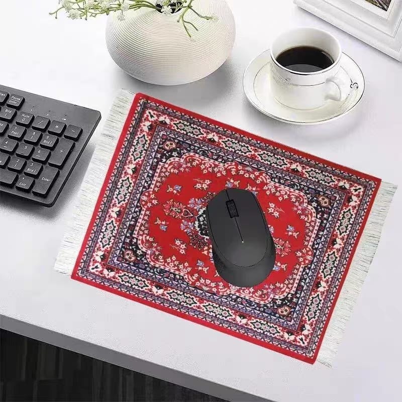 سجادة ماوس Mouse Pad بتصميم سجاد تركي كلاسيكي فاخر