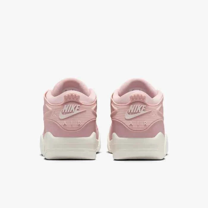 Air Jordan 4RM women's shoes in Pink Oxford/Phantom color, featuring Max Air cushioning and durable cage design.