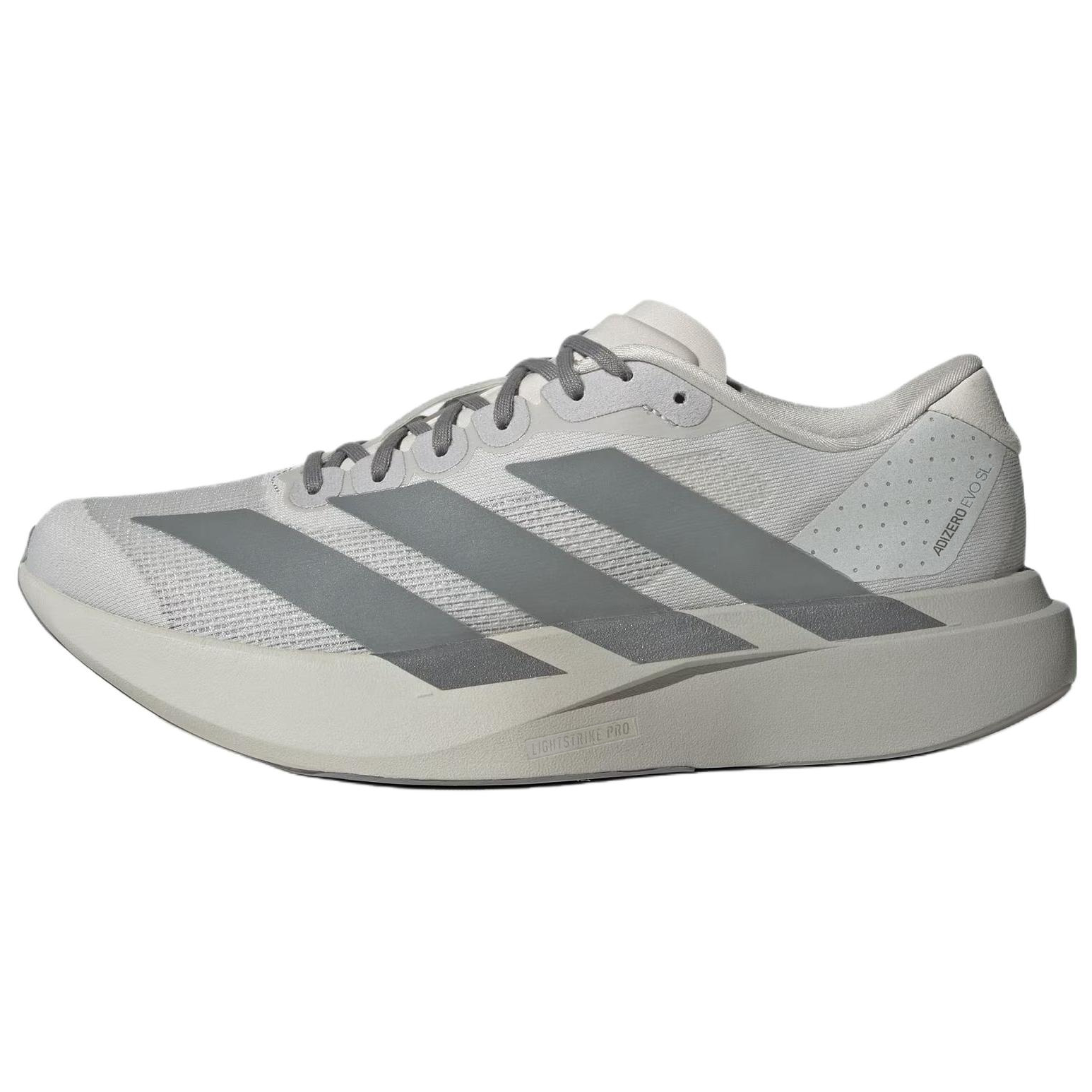 حذاء جري adidas Adizero Evo SL رمادي مريح للجري