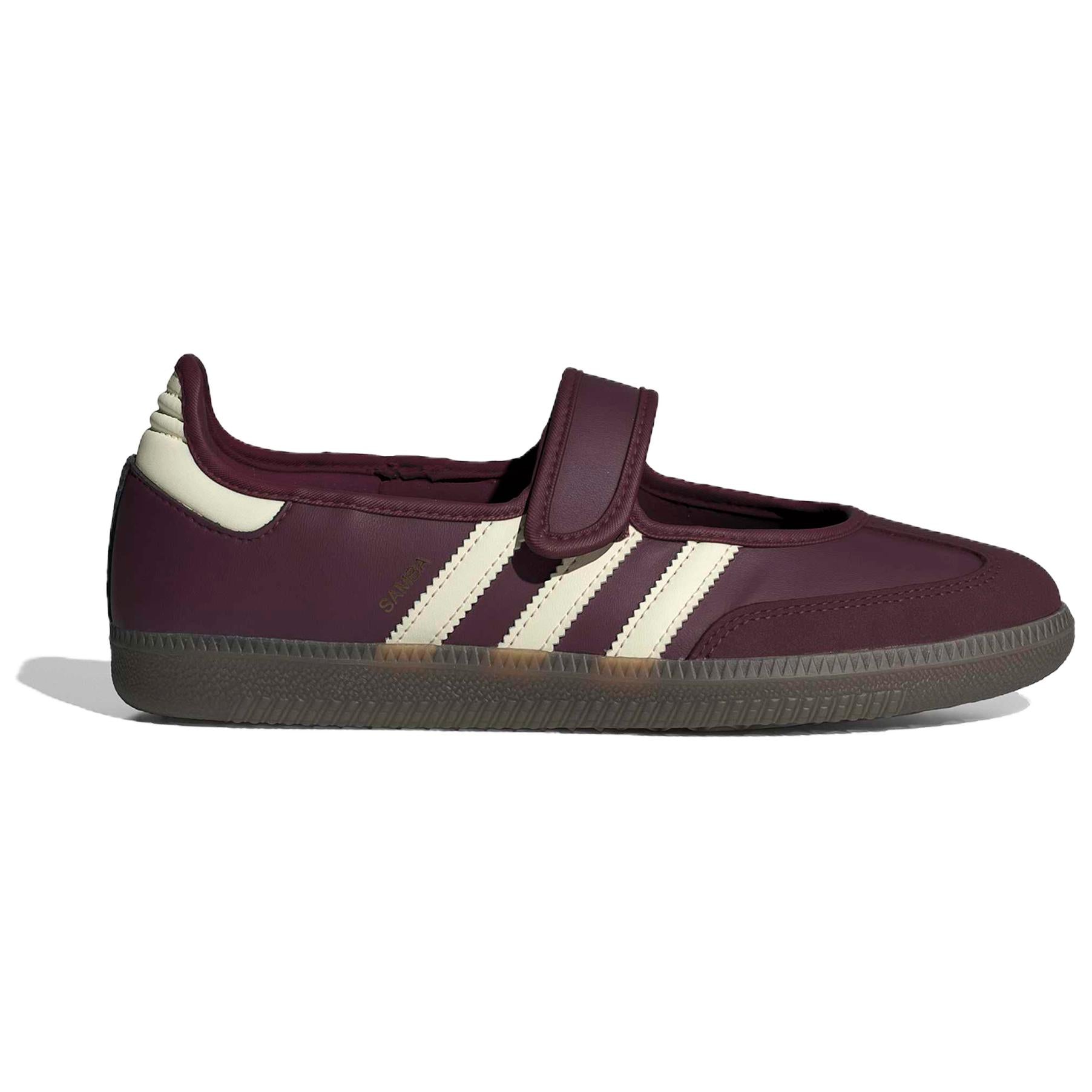 حذاء نسائي Adidas Samba Mary Jane باللون العنابي