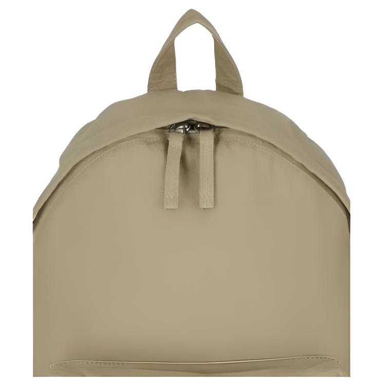 Polo Ralph Lauren brand logo canvas backpack unisex couple style khaki