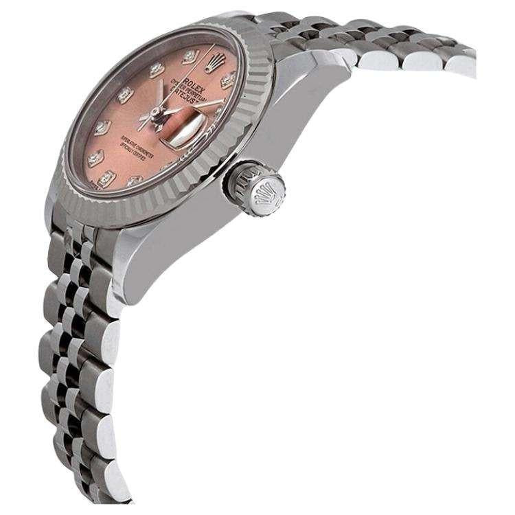 Rolex Women's Watch Pink.