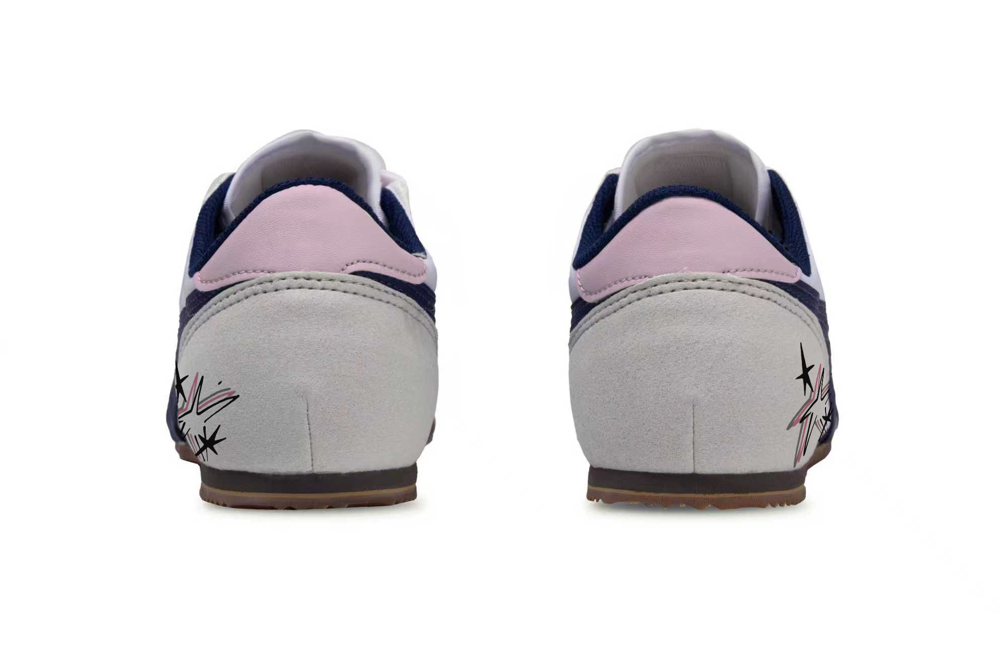 onitsuka tiger mexico 66 Leather Pink.