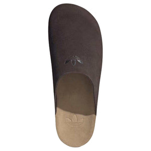 Adidas Originals Adimule Slide in Dark Brown.