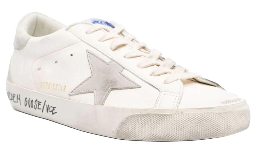 حذاء Golden Goose Super-Star أبيض أنيق سنيكرز نسائي