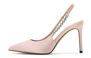 Charles & Keith Heels 9.1 cm |كعب من شارليز آند كيث مرصع بالكريستال ✨.