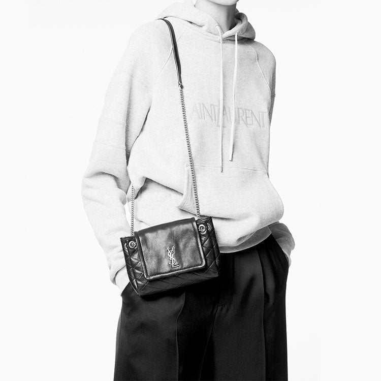SAINT LAURENT YSL nolita Crossbody Shoulder Bag Mini White.