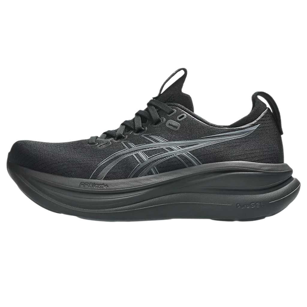 حذاء جري ASICS GEL-NIMBUS 26 أسود أصلي 100%