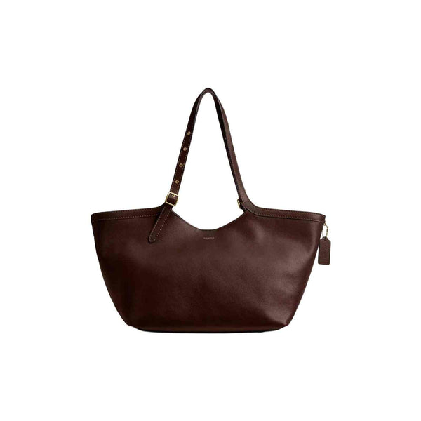 Coach Gramercy Tote 35 – شوكولاتة داكنة حقيبة يد جراميرسي جلد