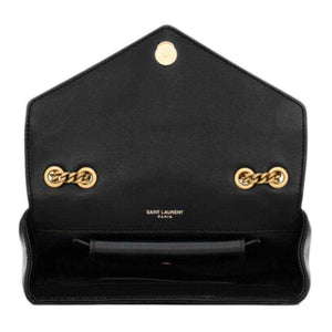 SAINT LAURENT LOULOU V-Quilted  Black.