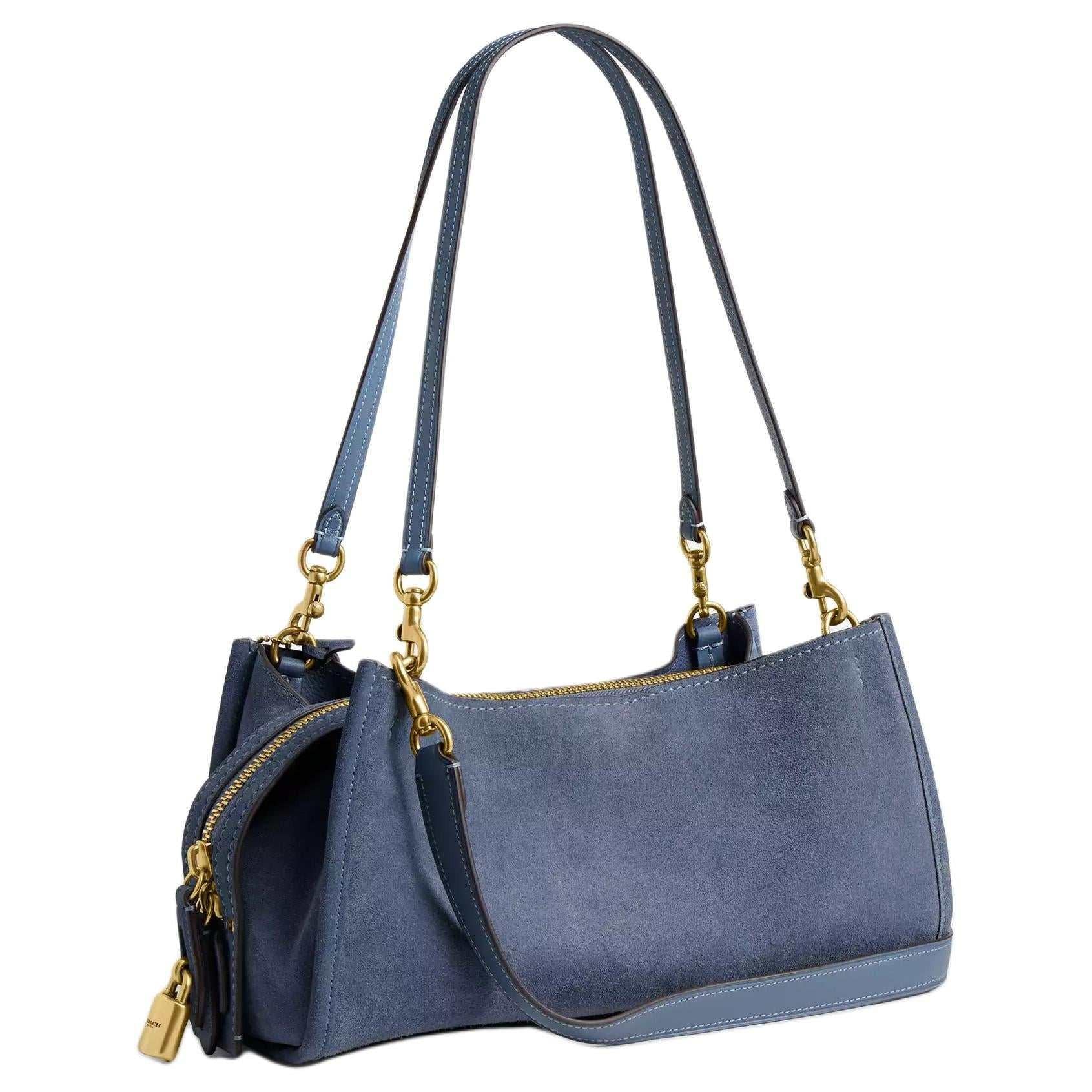 COACH Rogue 34 denim.