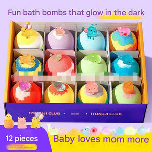 best bath toys : مجموعات كرات ملح الاستحمام البلورية للأطفال.