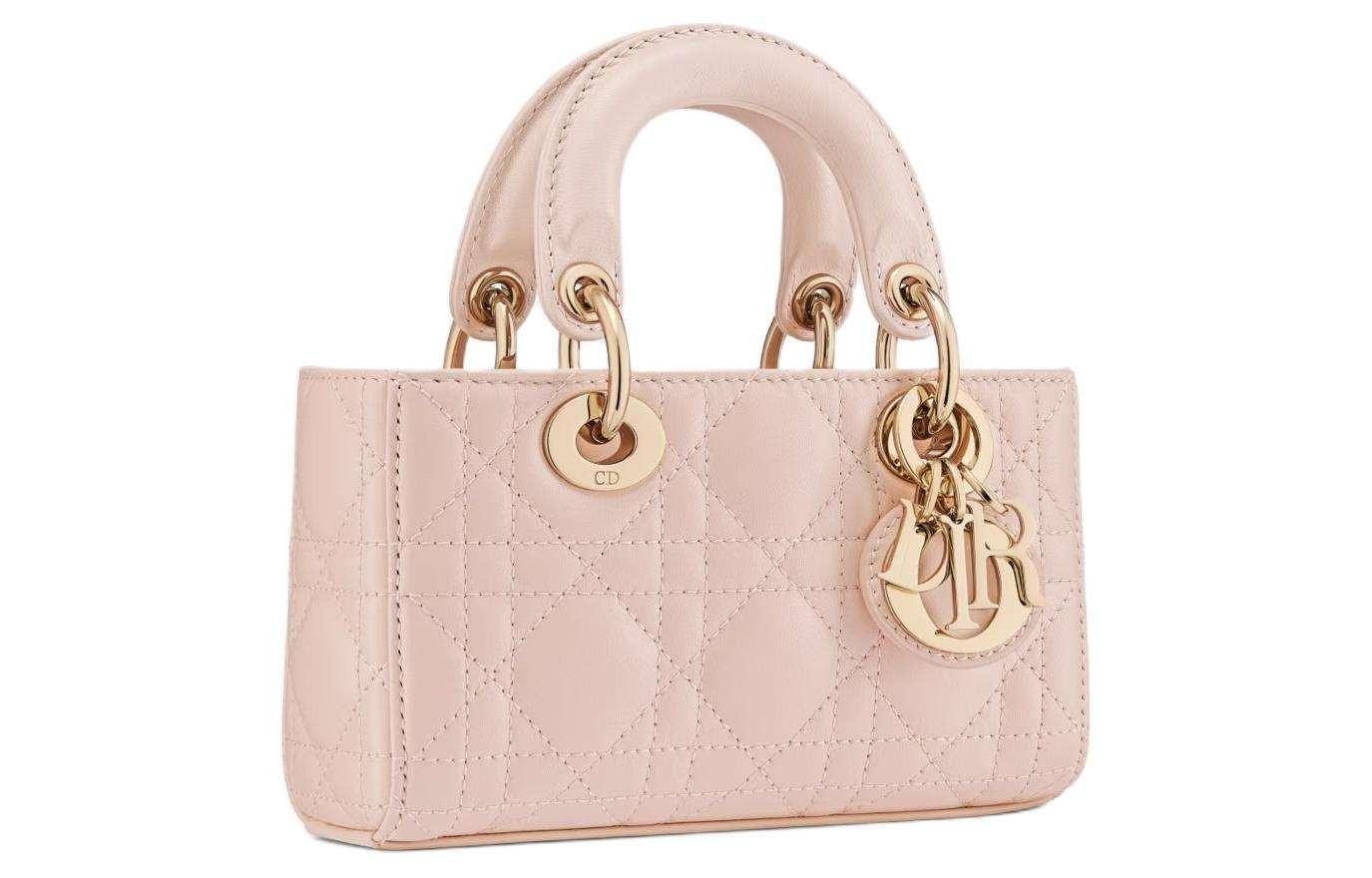 DIOR Lady D-Joy Ultra Mini Pink.