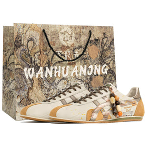 Onitsuka Tiger Runspark Unisex Orange Yellow تصميم خاص.