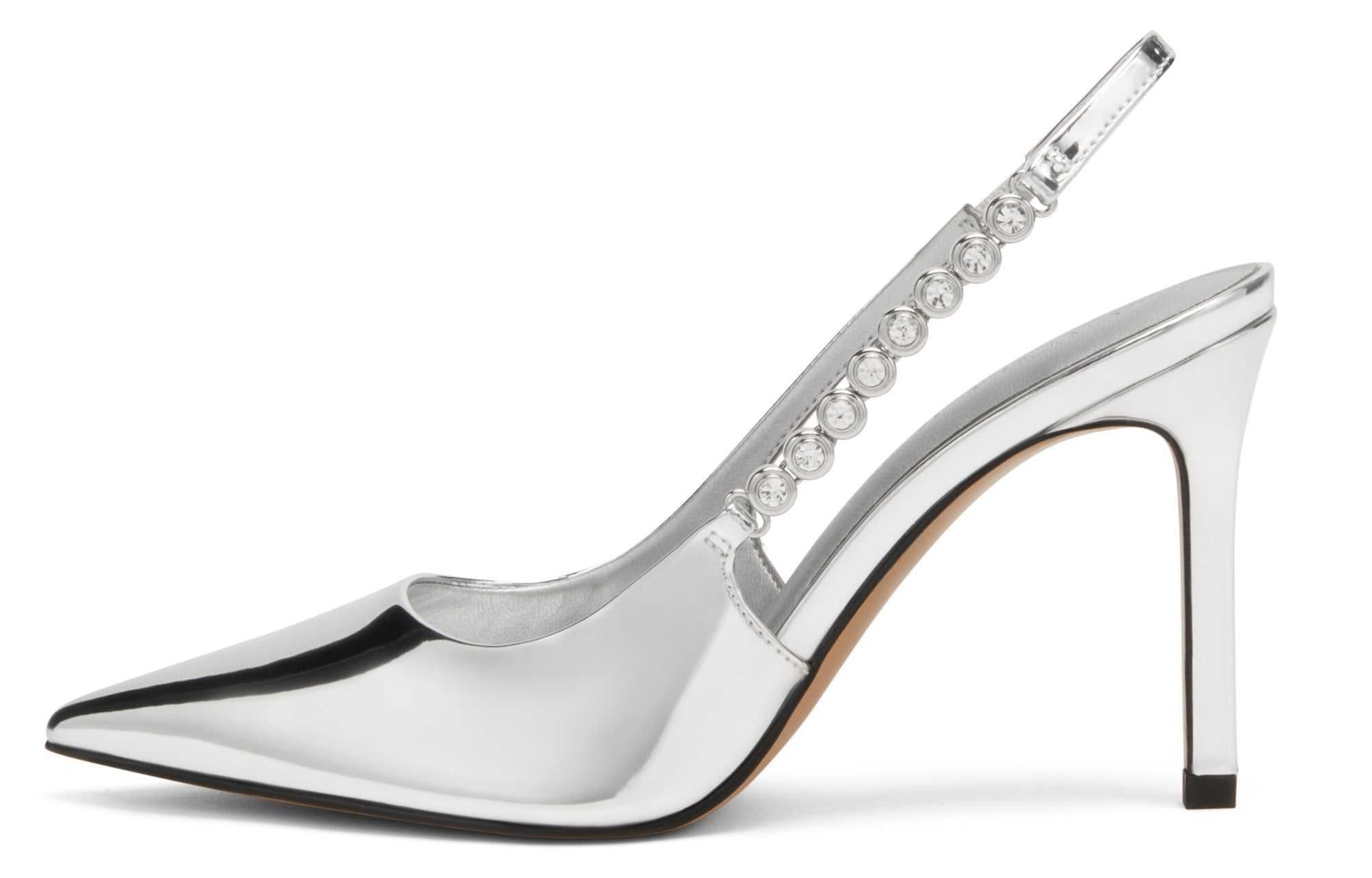 Charles & Keith Heels 9.1 cm |كعب من شارليز آند كيث مرصع بالكريستال ✨.