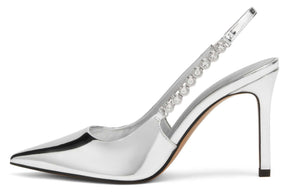 Charles & Keith Heels 9.1 cm |كعب من شارليز آند كيث مرصع بالكريستال ✨.