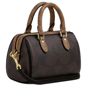 COACH Rowan 18  Crossbody Tote Mini Women's Tan.