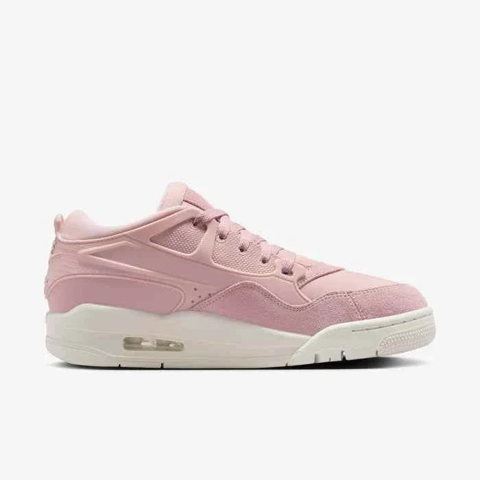 Air Jordan 4RM women's shoe in Pink Oxford/Phantom.