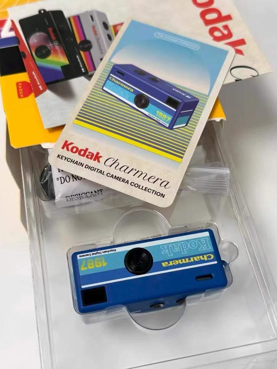Kodak Charmera Blind Box| كاميرا كوداك الترند الأصلية مع سلسلة مفاتيح.