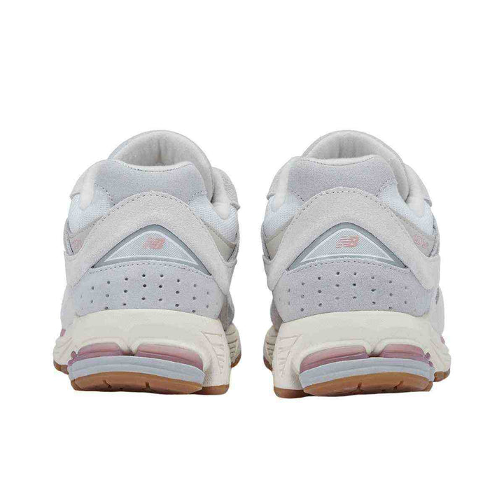 حذاء نيو بالانس نسائي WL515CSC كلاسيكي مريح للركض والاستخدام اليومي باللون الأبيض والرمادي