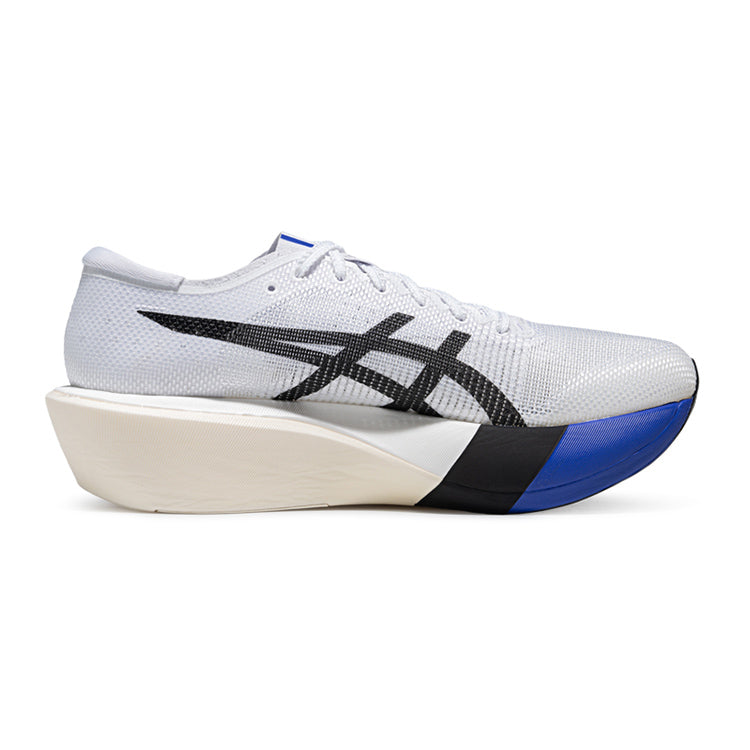 حذاء جري ASICS Metaspeed Edge أبيض وأزرق