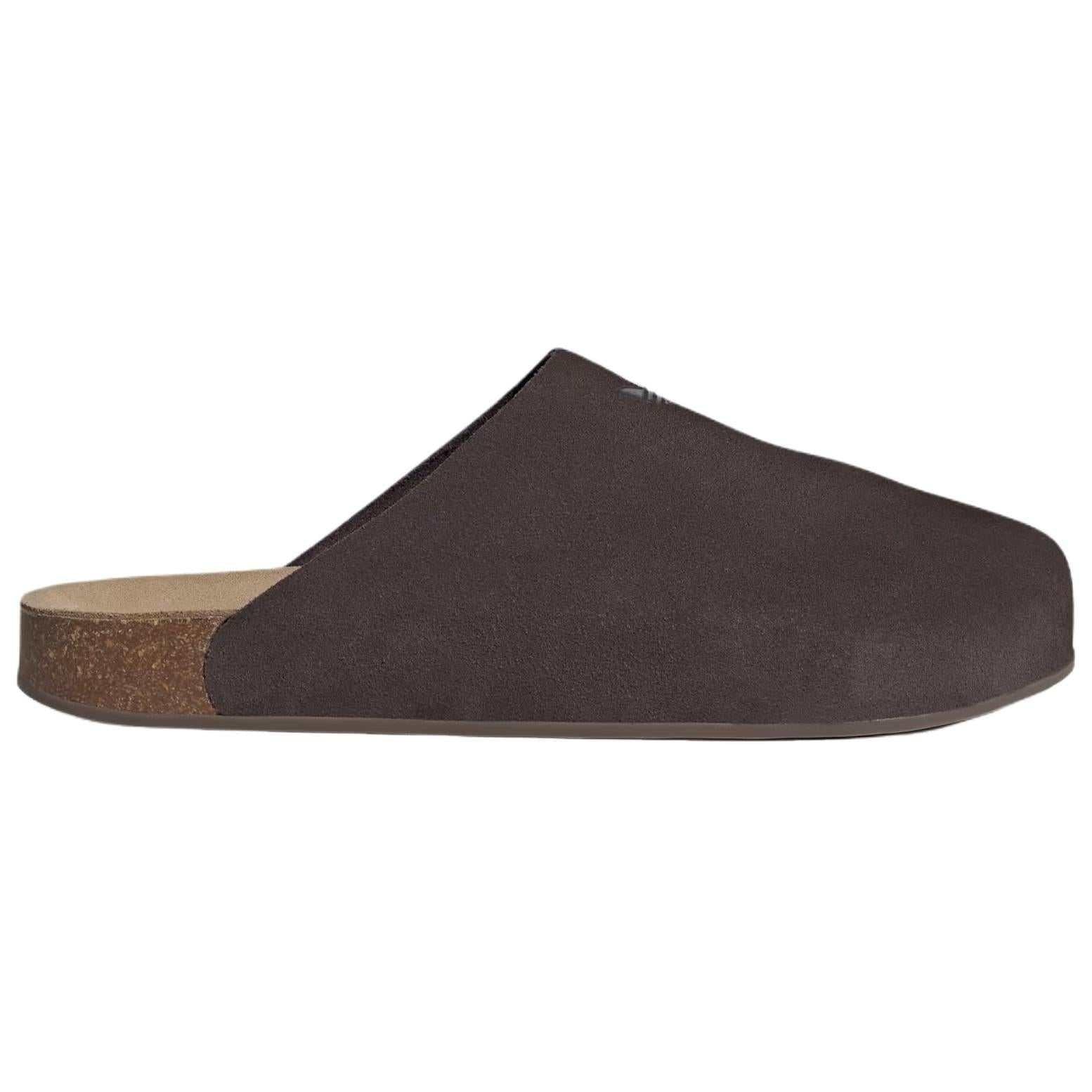 Adidas Originals Adimule Slide in Dark Brown.
