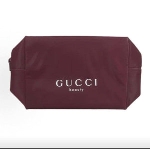 حقيبة كتف GUCCI beauty لون عنابي.