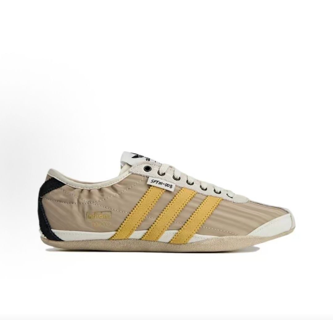 حذاء adidas x SFTM الرياضي باللون البيج أصلي 100%