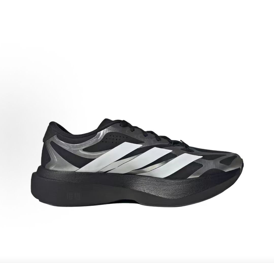 حذاء جري أصلي Adidas Adizero Evo SL أسود وفضي